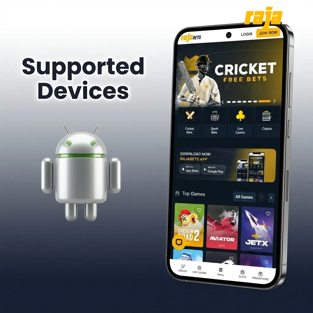 Android phones displaying Chicken Road game compatibility across budget, mid-range, and premium devices from 2021-2023